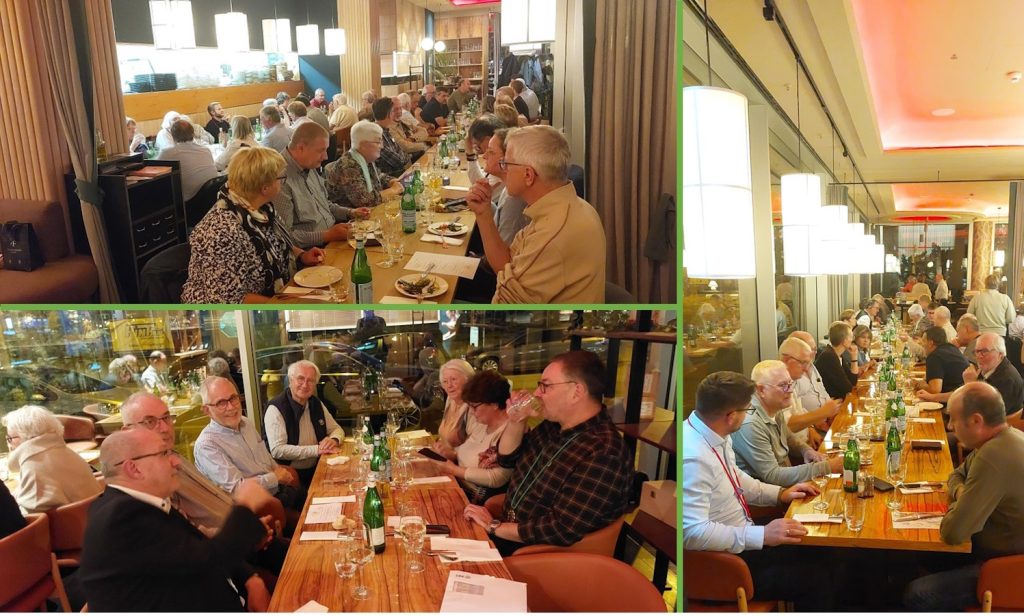 Restauration après une journée de voyage