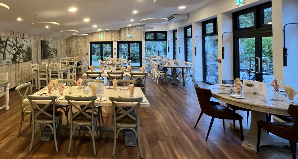 Le restaurant « Hillers Garden »